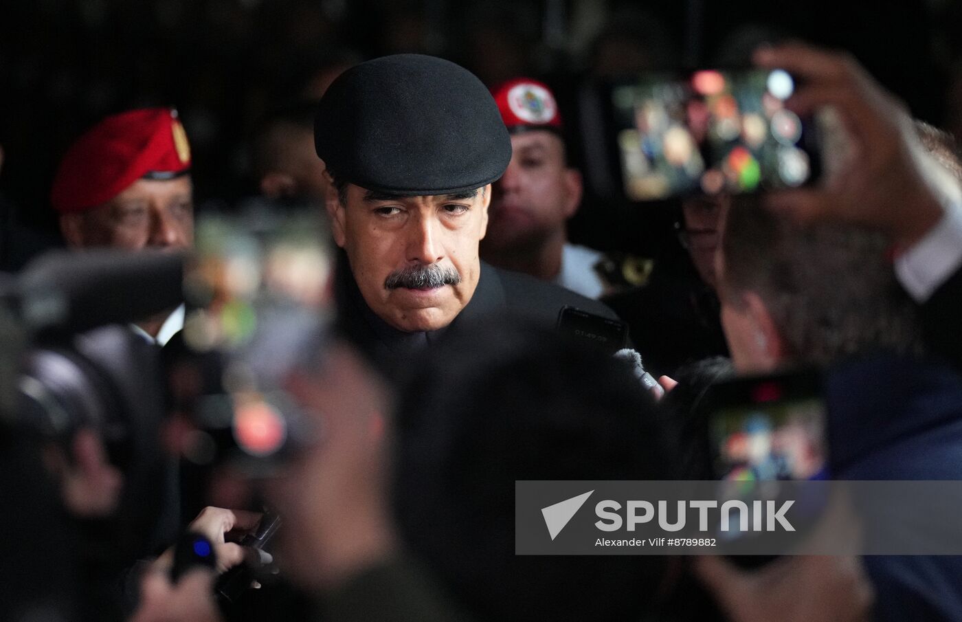 16th BRICS Summit. President of Venezuela Nicolas Maduro arrives in Kazan