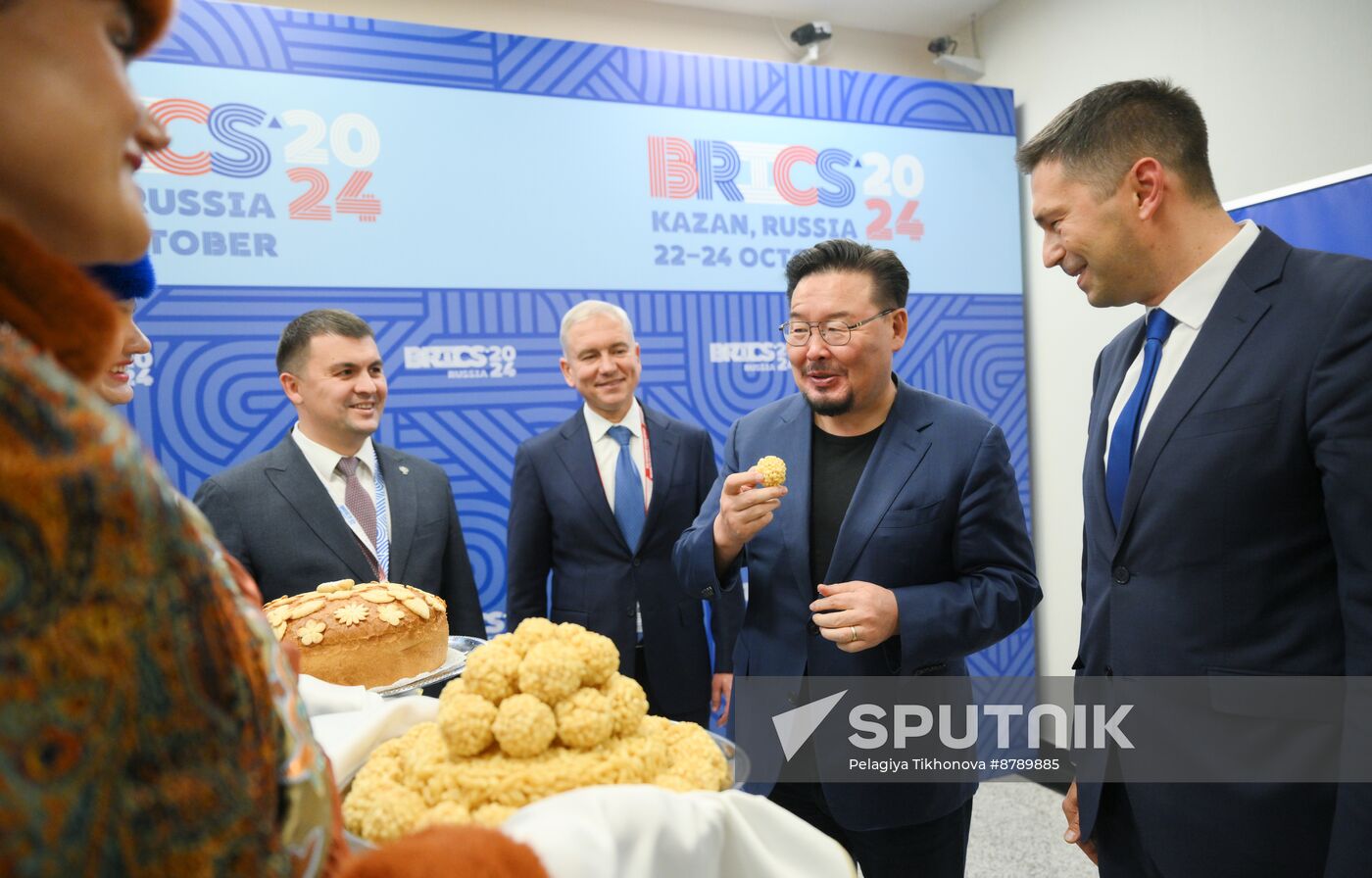 16th BRICS Summit. Head of the Presidential Administration of Mongolia Gombojavyn Zandanshatar arrives in Kazan