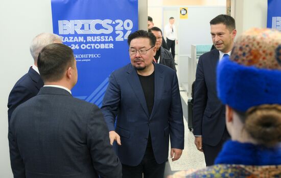 16th BRICS Summit. Head of the Presidential Administration of Mongolia Gombojavyn Zandanshatar arrives in Kazan