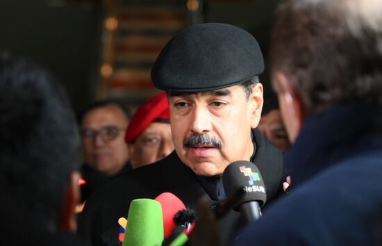 16th BRICS Summit. President of Venezuela Nicolas Maduro arrives in Kazan