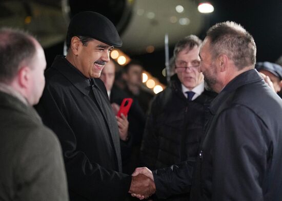 16th BRICS Summit. President of Venezuela Nicolas Maduro arrives in Kazan