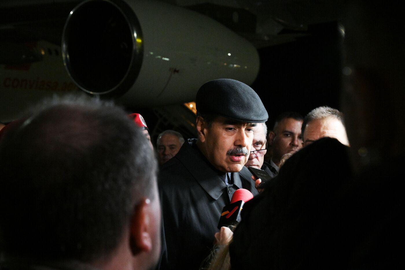 16th BRICS Summit. President of Venezuela Nicolas Maduro arrives in Kazan