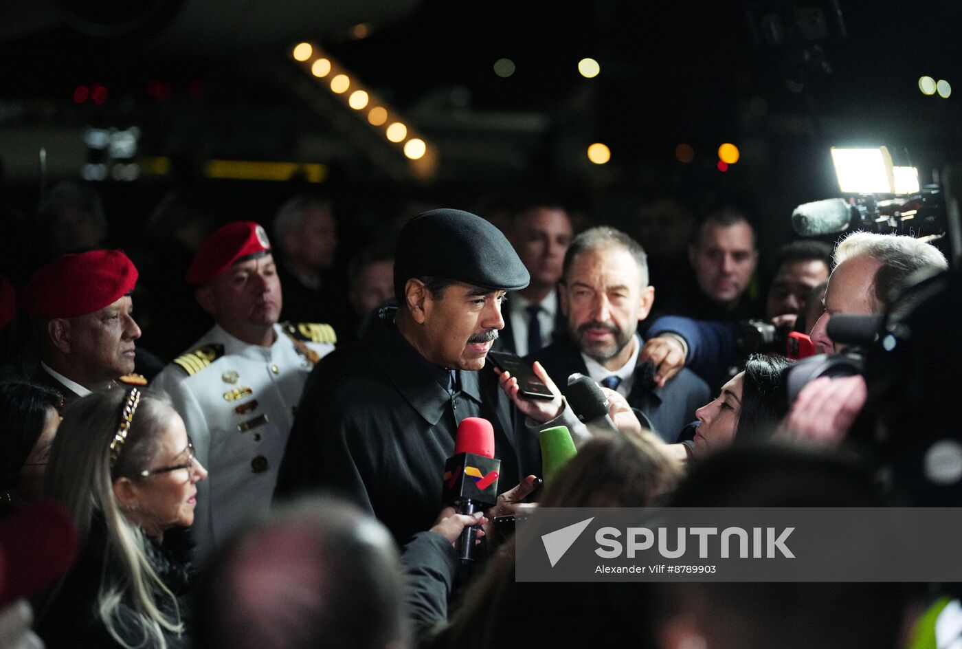 16th BRICS Summit. President of Venezuela Nicolas Maduro arrives in Kazan