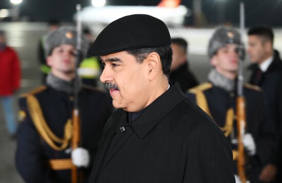 16th BRICS Summit. President of Venezuela Nicolas Maduro arrives in Kazan