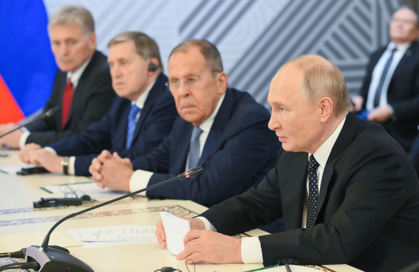 16th BRICS Summit. Russian President Vladimir Putin meets with Egyptian President Abdel Fattah El-Sisi