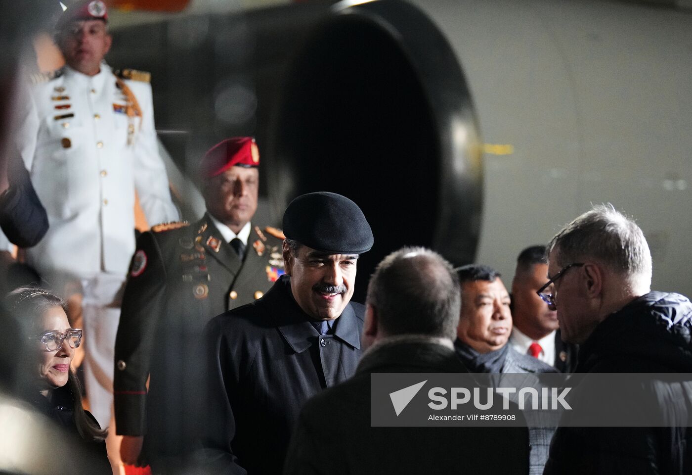 16th BRICS Summit. President of Venezuela Nicolas Maduro arrives in Kazan