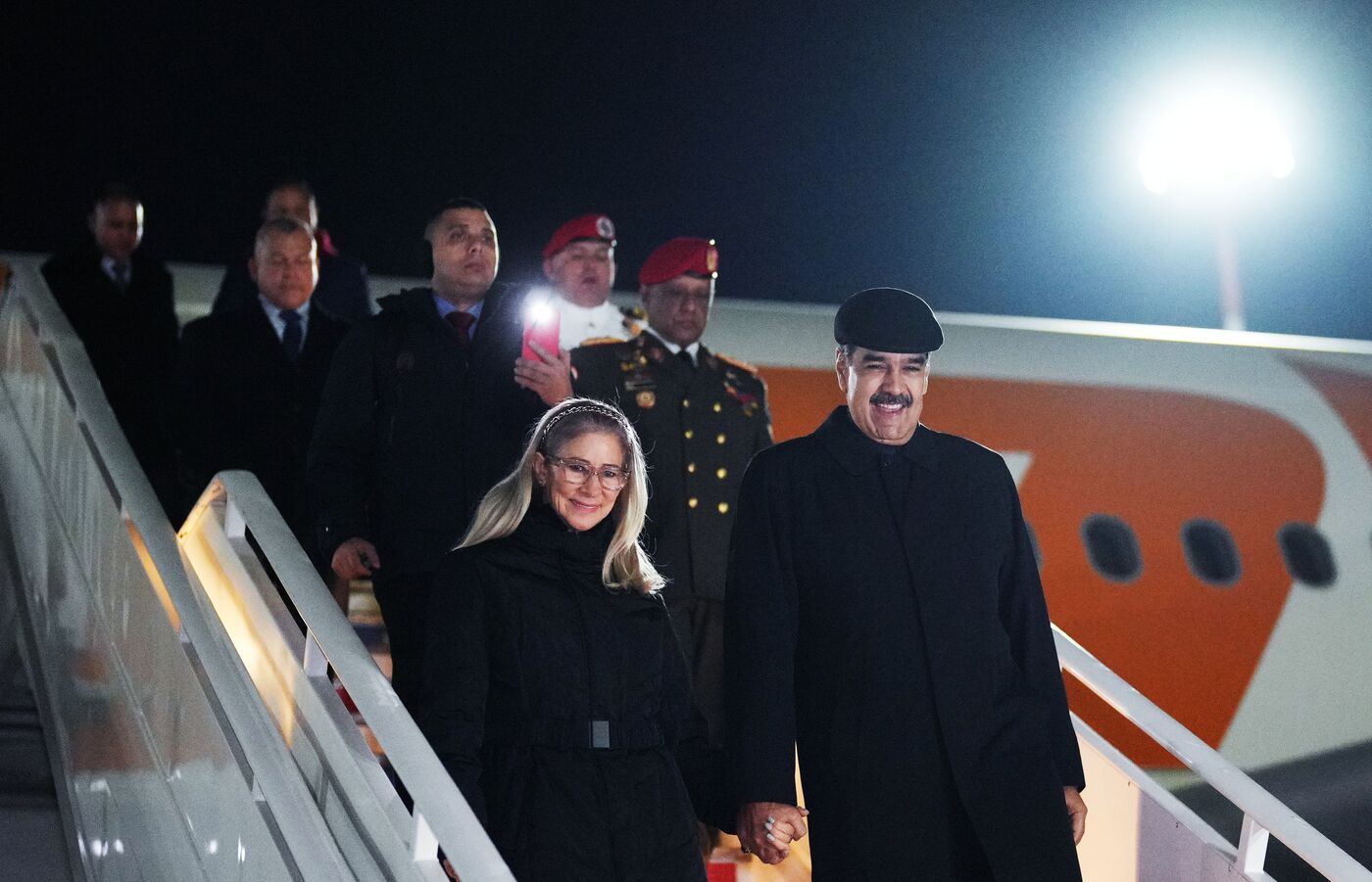 16th BRICS Summit. President of Venezuela Nicolas Maduro arrives in Kazan