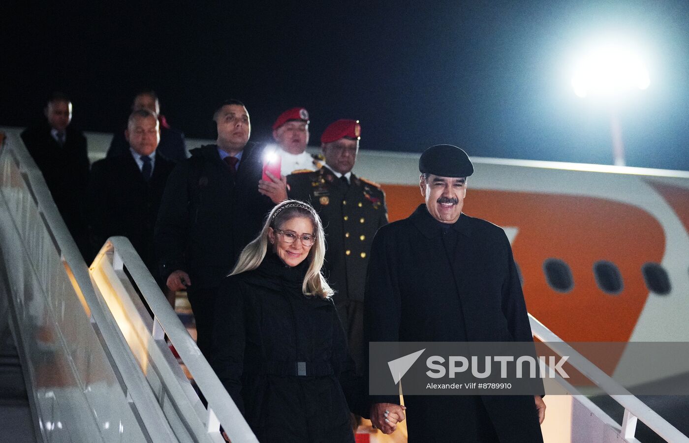 16th BRICS Summit. President of Venezuela Nicolas Maduro arrives in Kazan