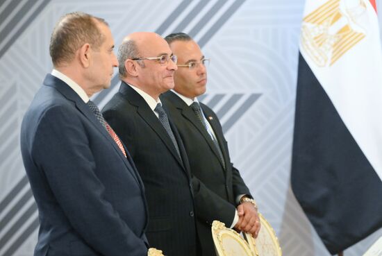 16th BRICS Summit. Russian President Vladimir Putin meets with Egyptian President Abdel Fattah El-Sisi