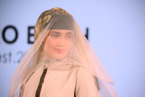 A fashion show held as part of the women's program of the 16th BRICS Summit in Kazan. Location: Russia, Republic of Tatarstan, Kazan. Author: Vladimir Astapkovich. 16th BRICS Summit. Women's program