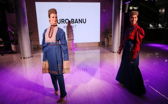 A fashion show held as part of the women's program of the 16th BRICS Summit in Kazan. Location: Russia, Republic of Tatarstan, Kazan. Author: Vladimir Astapkovich. 16th BRICS Summit. Women's program