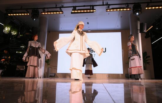 A fashion show held as part of the women's program of the 16th BRICS Summit in Kazan. Location: Russia, Republic of Tatarstan, Kazan. Author: Vladimir Astapkovich. 16th BRICS Summit. Women's program