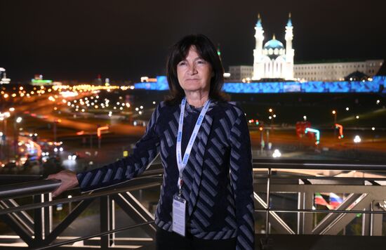 Snezana Dodik, wife of the President of the Republic of Srpska Milorad Dodik, during events of the women's program of the XVI BRICS summit in Kazan. Location: Russia, Republic of Tatarstan, Kazan. Author: Vladimir Astapkovich. 16th BRICS Summit. Women's program