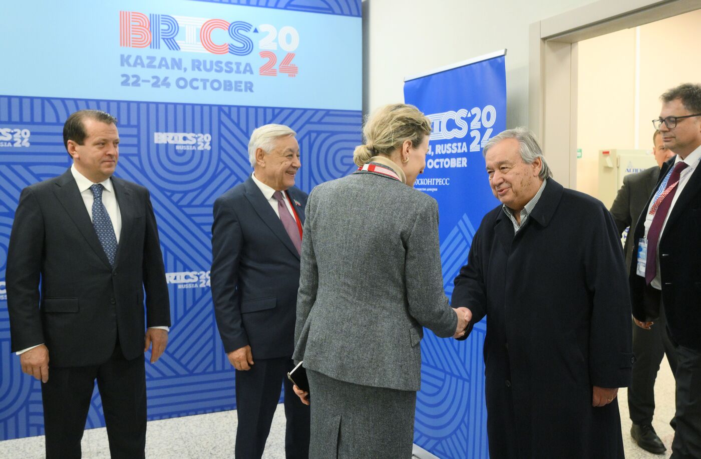 16th BRICS Summit. UN Secretary-General Antonio Guterres arrives in Kazan