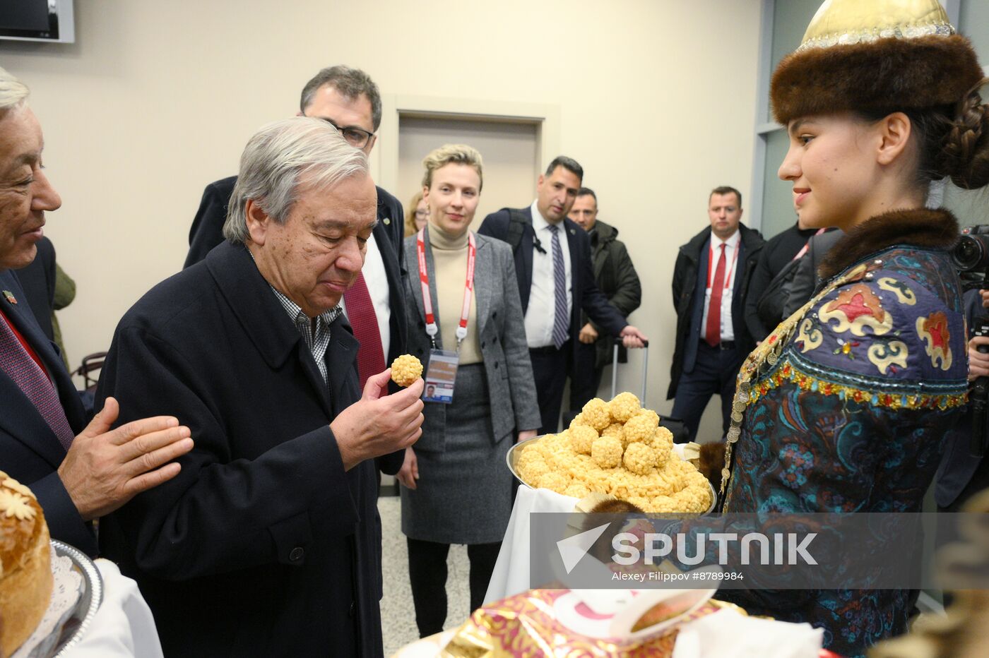 16th BRICS Summit. UN Secretary-General Antonio Guterres arrives in Kazan