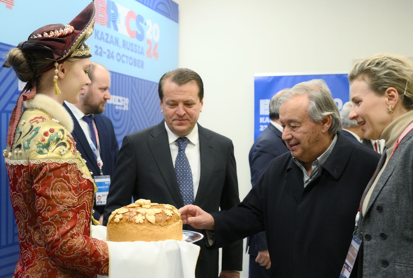 16th BRICS Summit. UN Secretary-General Antonio Guterres arrives in Kazan