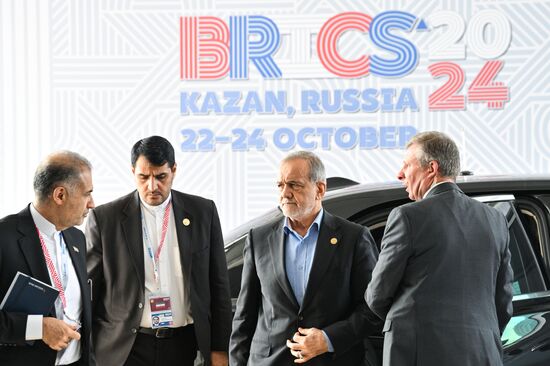 16th BRICS summit. Arrival of heads of delegation