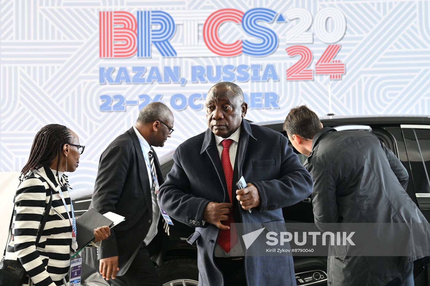 16th BRICS summit. Arrival of heads of delegation