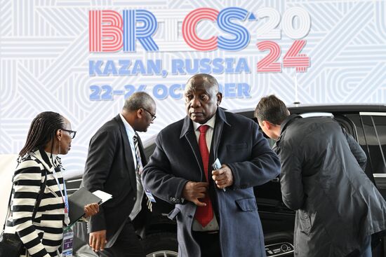 16th BRICS summit. Arrival of heads of delegation