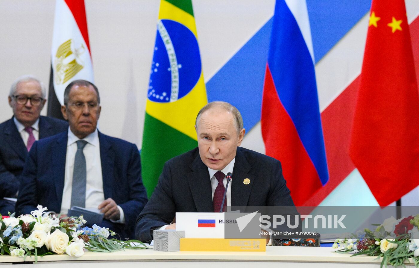 16th BRICS summit. Limited attendance meeting of BRICS heads of delegation