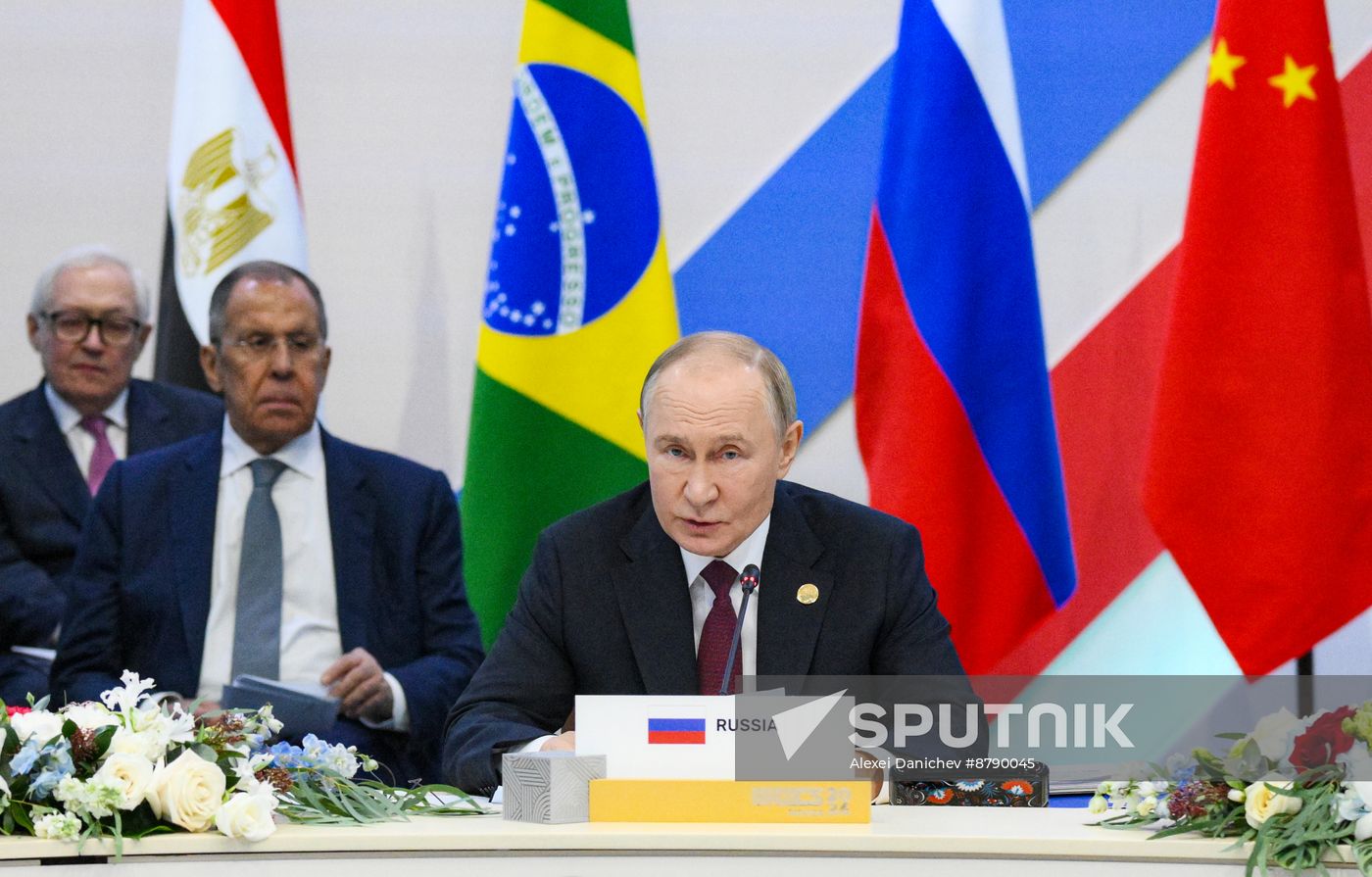 16th BRICS summit. Limited attendance meeting of BRICS heads of delegation