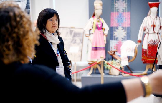 Snezana Dodik, wife of the President of the Republic of Srpska Milorad Dodik, during events of the women's program of the XVI BRICS summit in Kazan. Location: Russia, Republic of Tatarstan, Kazan. Author: Alexey Maishev. 16th BRICS Summit. Women's program