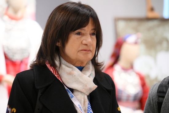 Snezana Dodik, wife of the President of the Republic of Srpska Milorad Dodik, during events of the women's program of the XVI BRICS summit in Kazan. Location: Russia, Republic of Tatarstan, Kazan. Author: Alexey Maishev. 16th BRICS Summit. Women's program