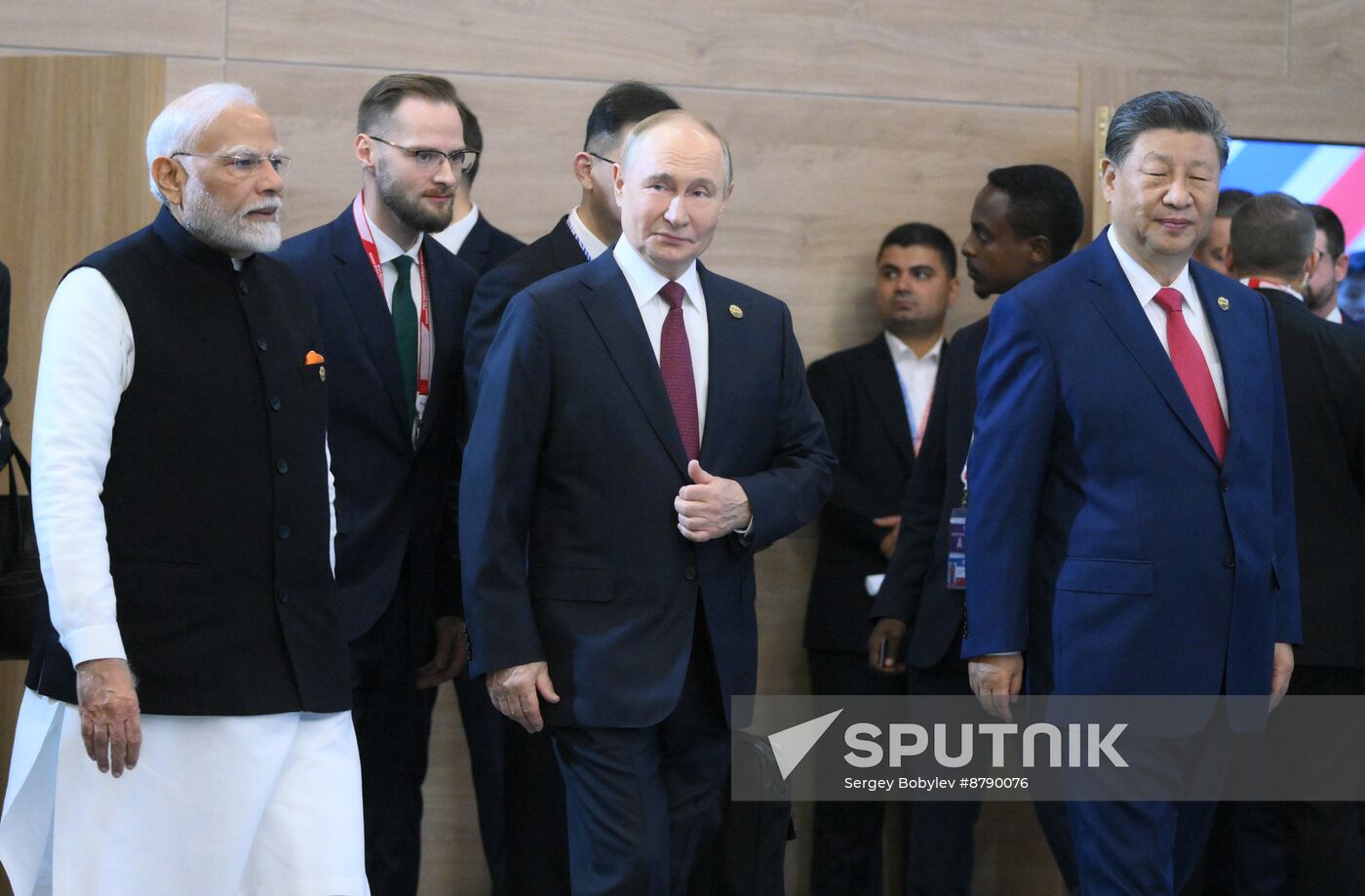 16th BRICS summit. Group photo of heads of delegation