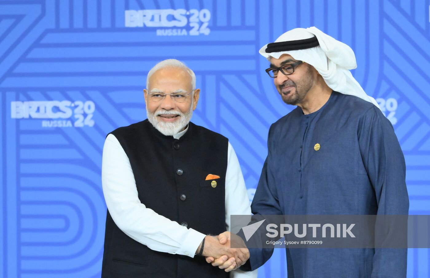 16th BRICS summit. Group photo of heads of delegation