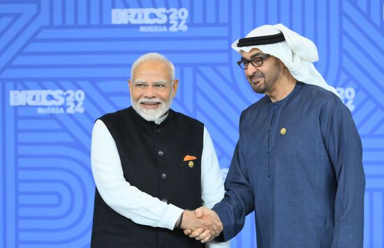 16th BRICS summit. Group photo of heads of delegation