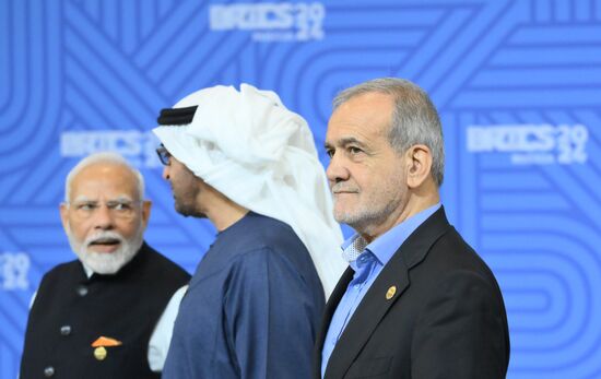 16th BRICS summit. Group photo of heads of delegation