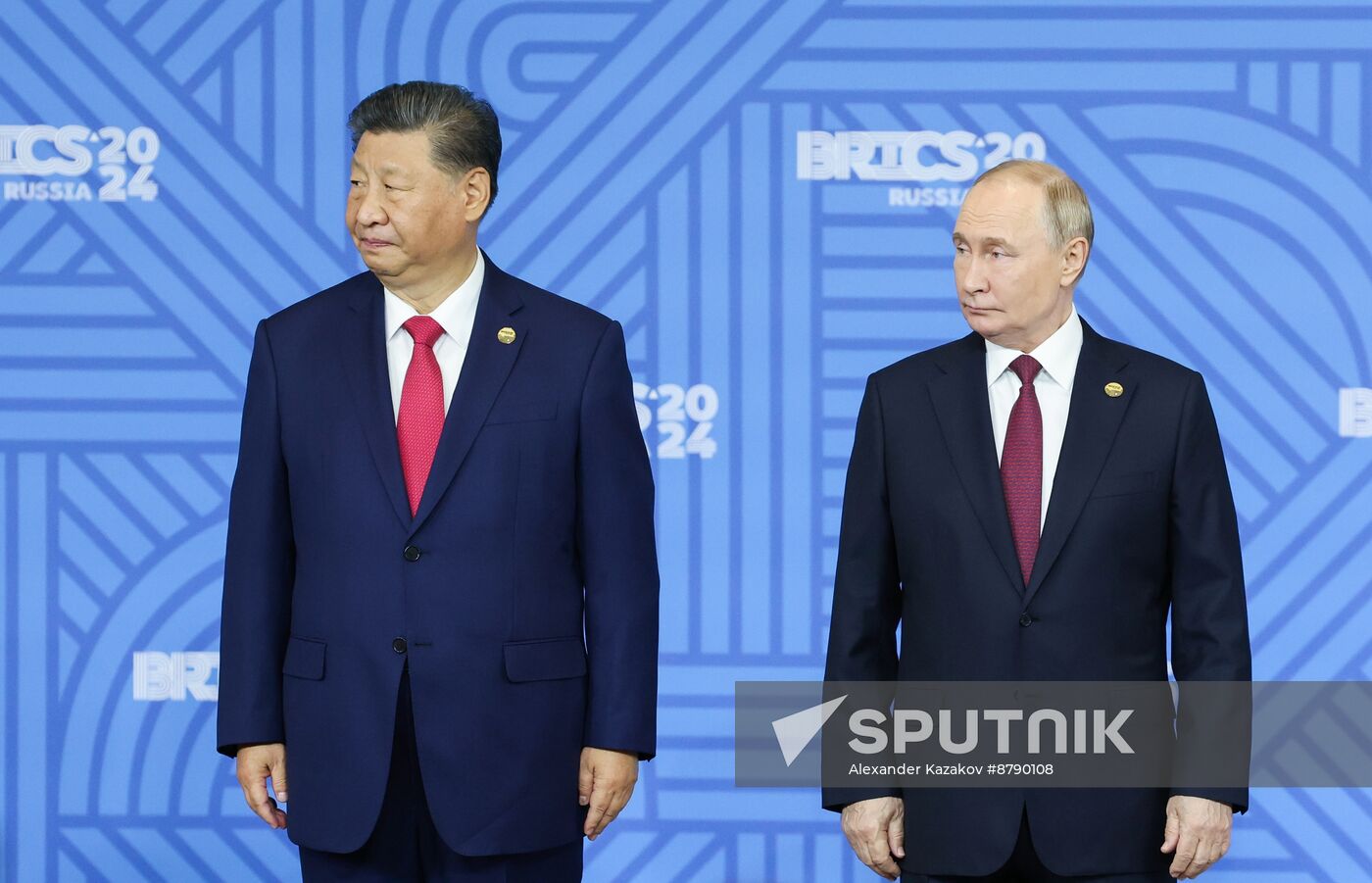 16th BRICS summit. Group photo of heads of delegation