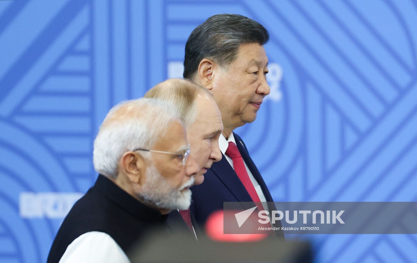 16th BRICS summit. Group photo of heads of delegation