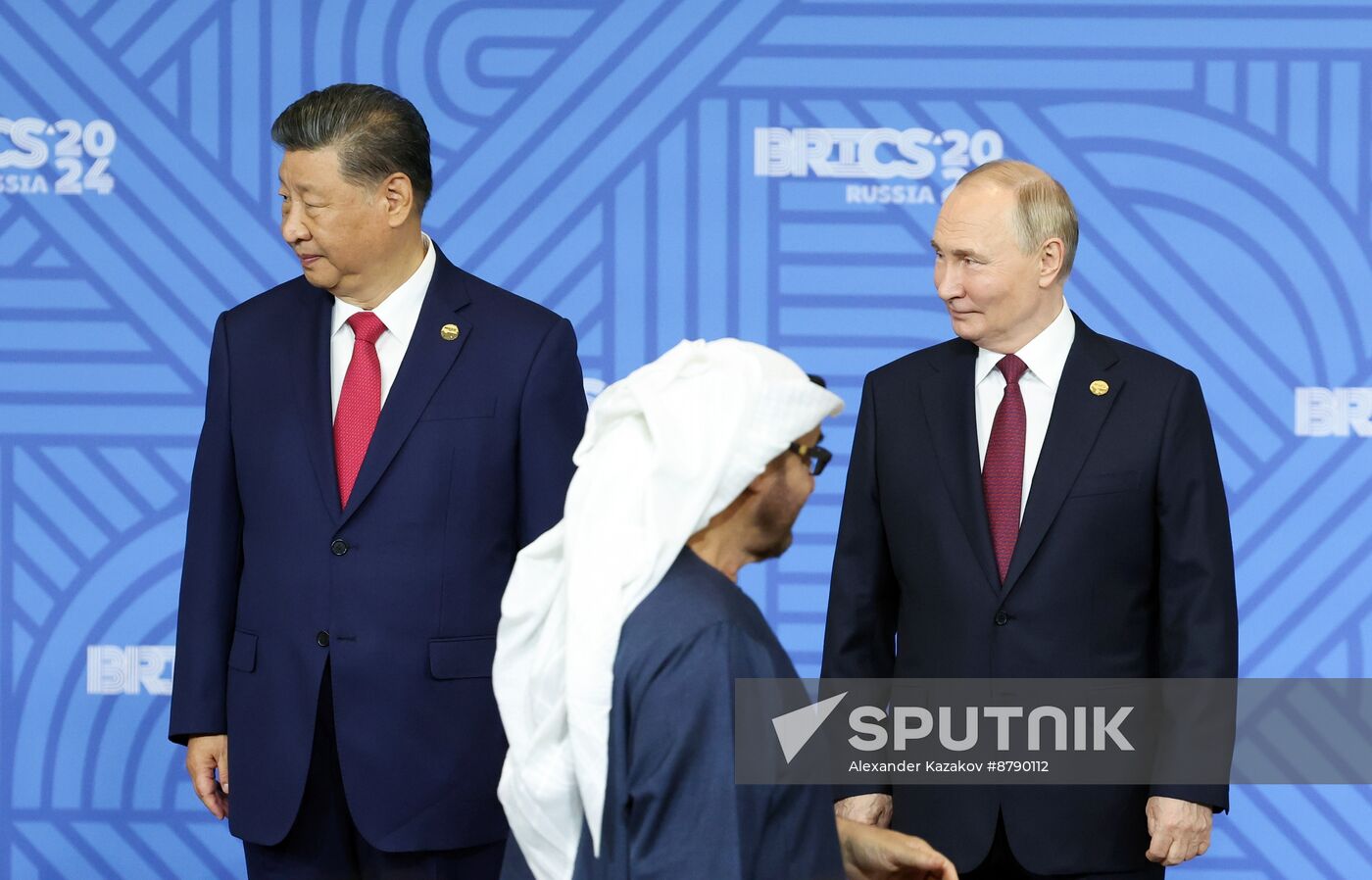 16th BRICS summit. Group photo of heads of delegation