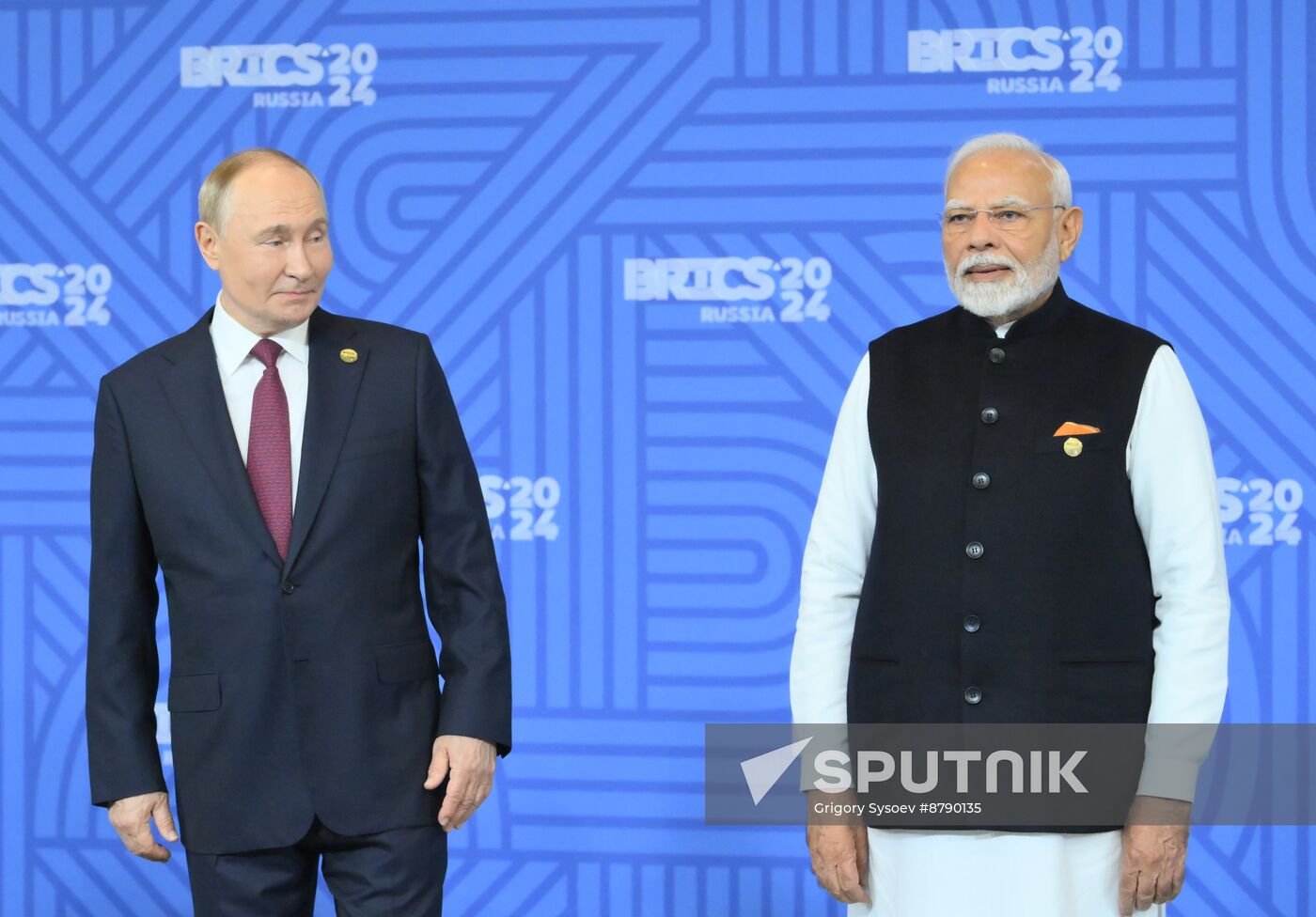 16th BRICS summit. Group photo of heads of delegation