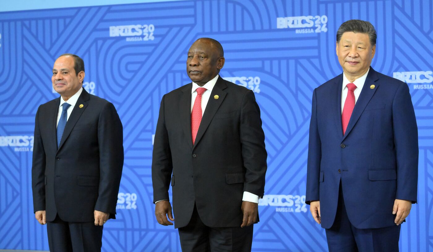 16th BRICS summit. Group photo of heads of delegation