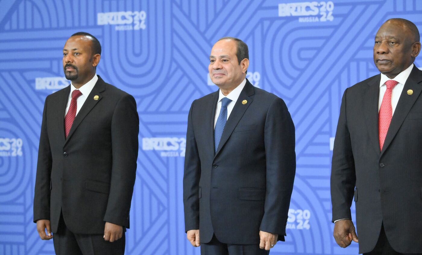 16th BRICS summit. Group photo of heads of delegation