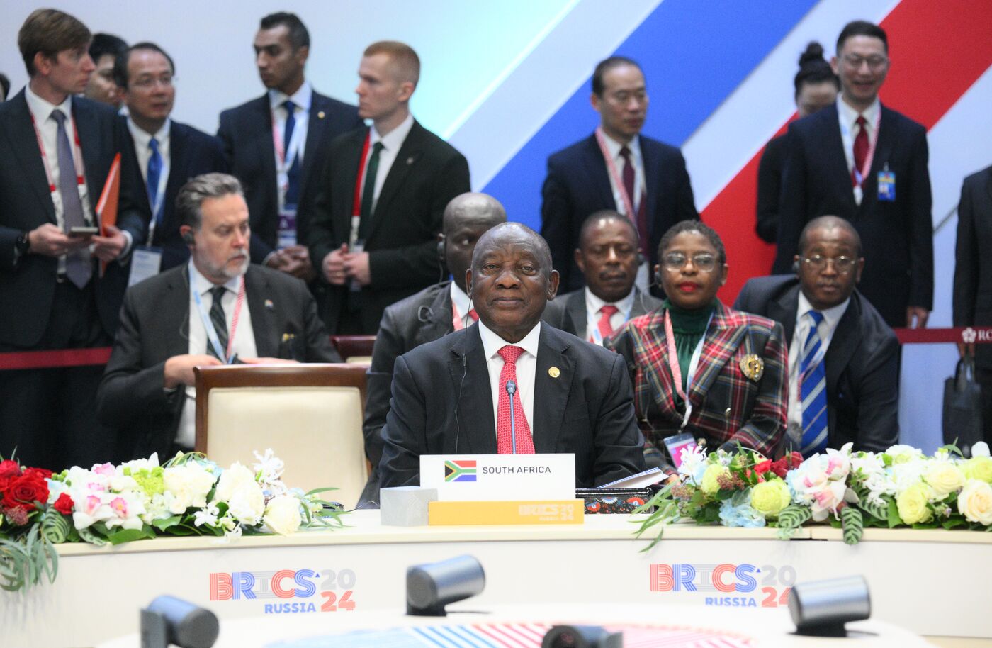 16th BRICS summit. Limited attendance meeting of BRICS heads of delegation