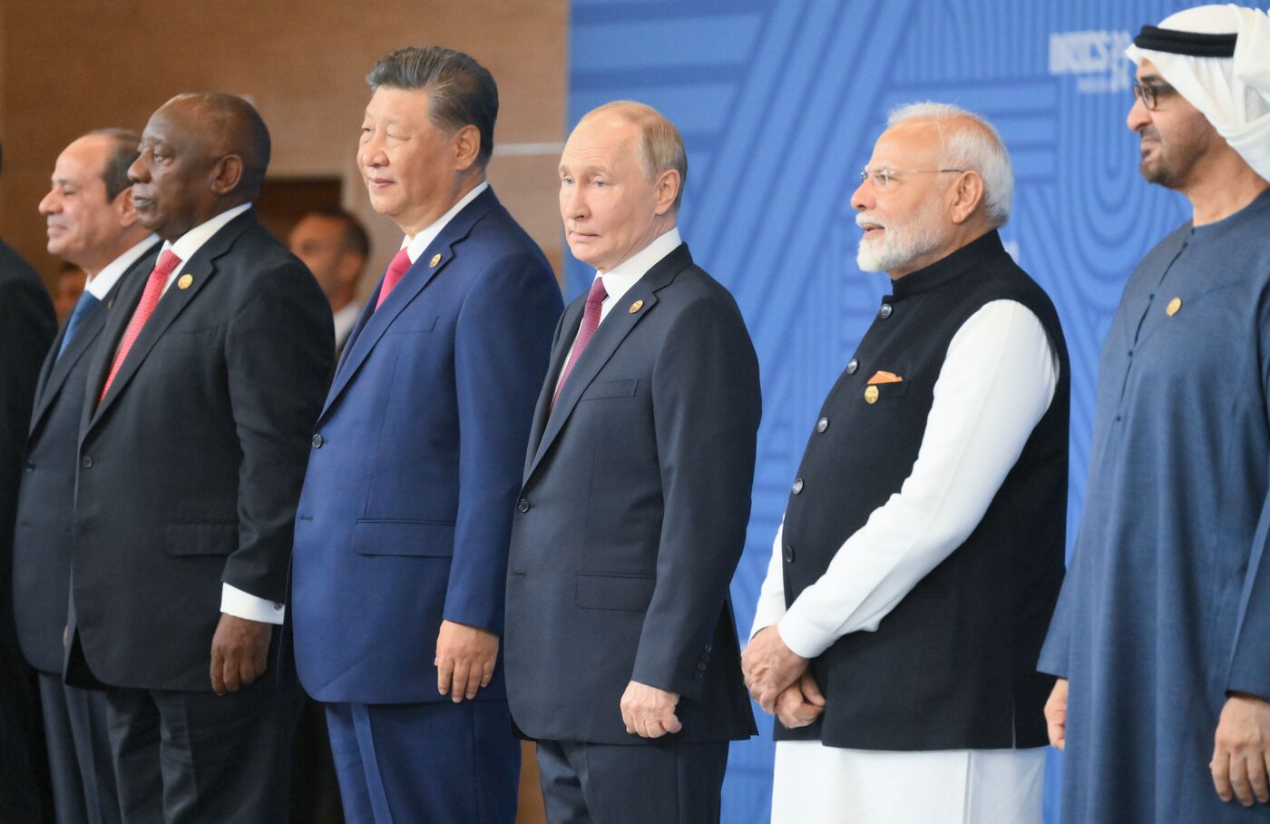 16th BRICS summit. Group photo of heads of delegation