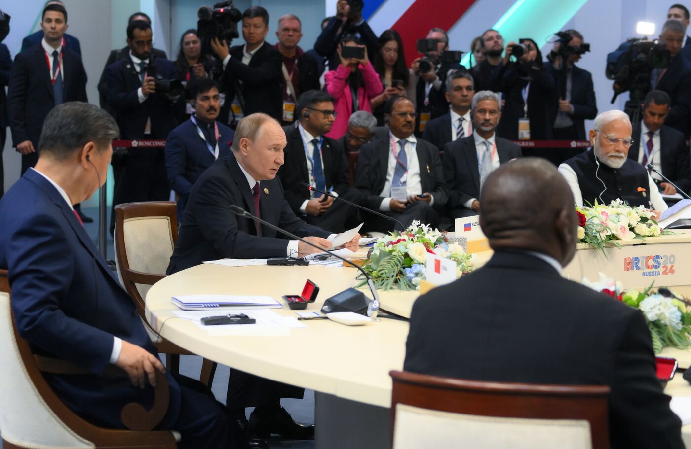 16th BRICS summit. Limited attendance meeting of BRICS heads of delegation