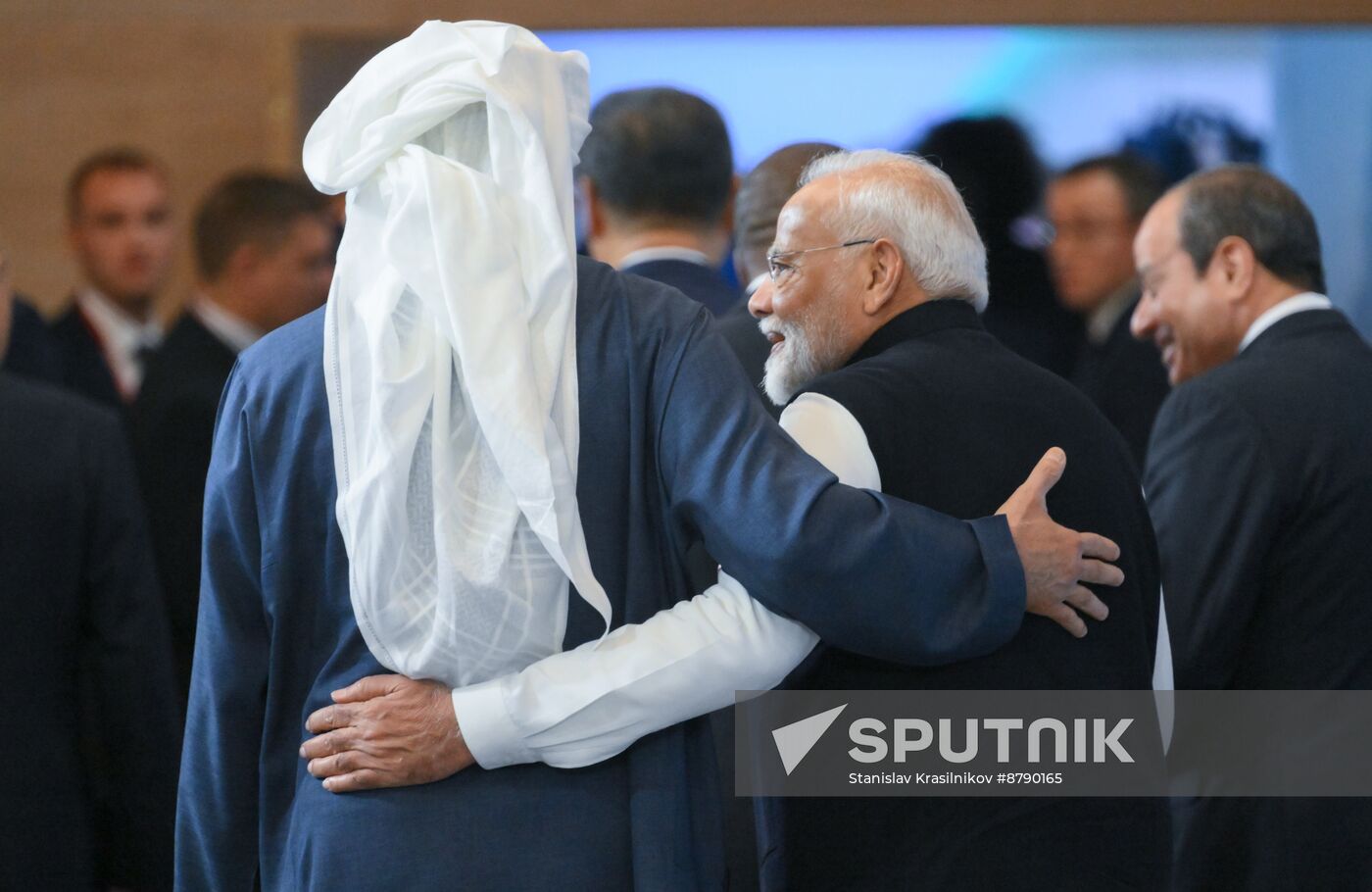 16th BRICS summit. Group photo of heads of delegation