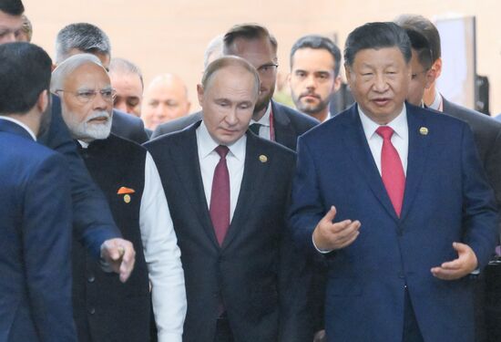 16th BRICS summit. Group photo of heads of delegation