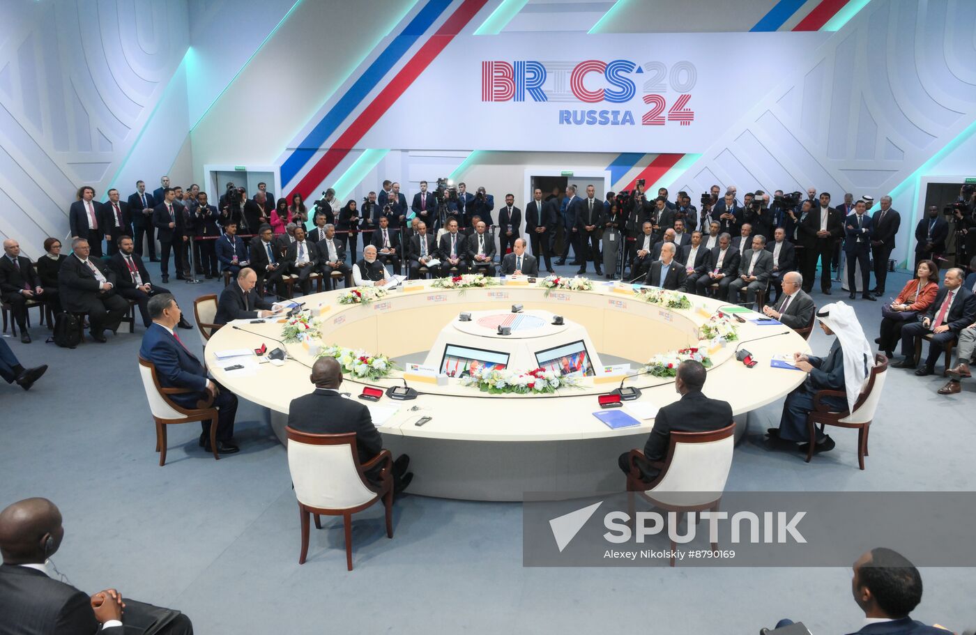 16th BRICS summit. Limited attendance meeting of BRICS heads of delegation