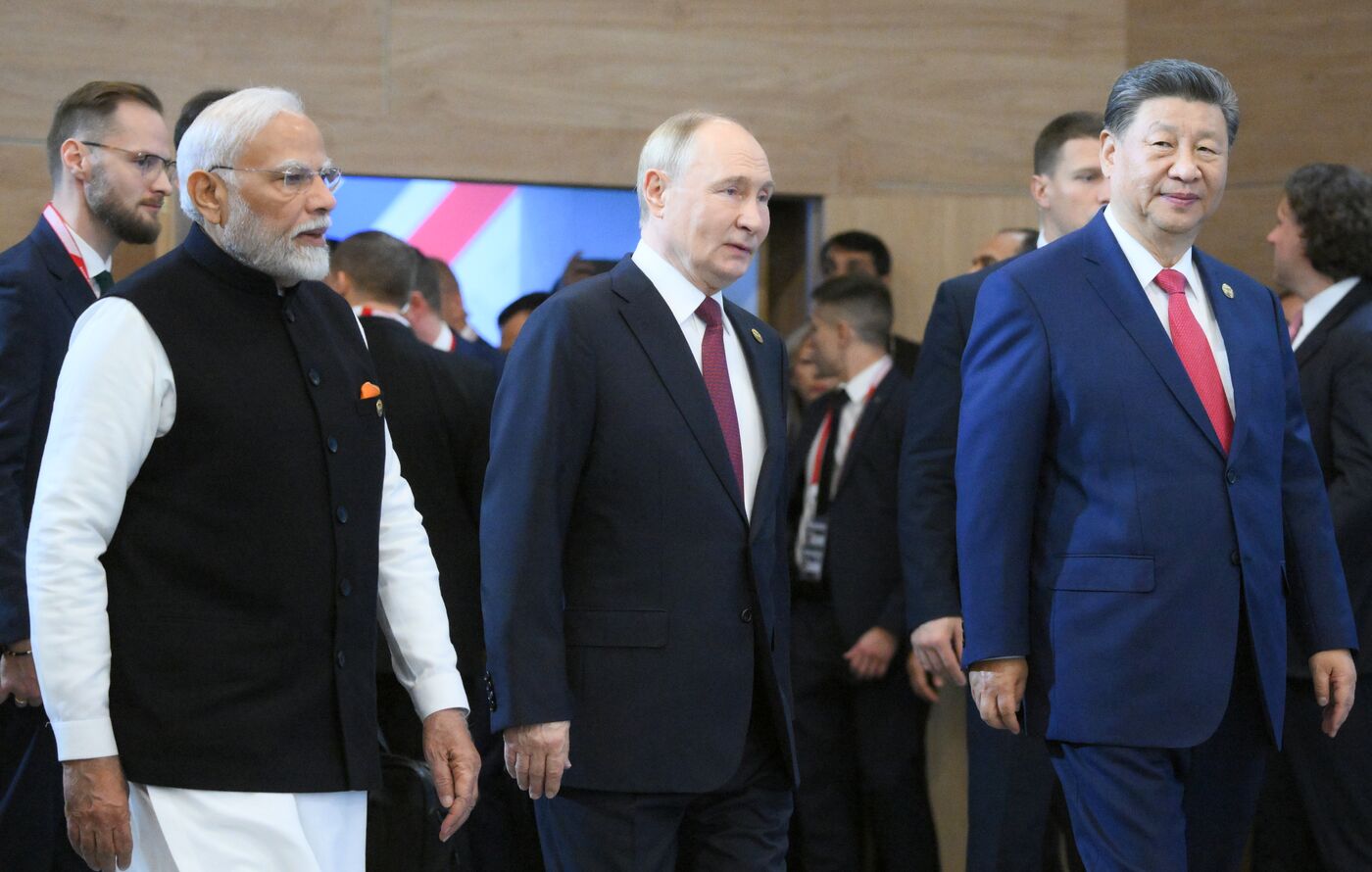 16th BRICS summit. Group photo of heads of delegation