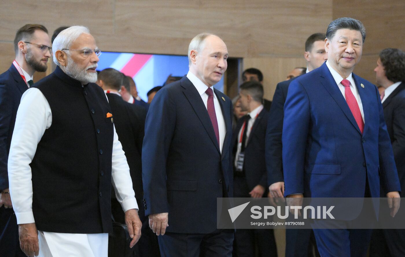 16th BRICS summit. Group photo of heads of delegation