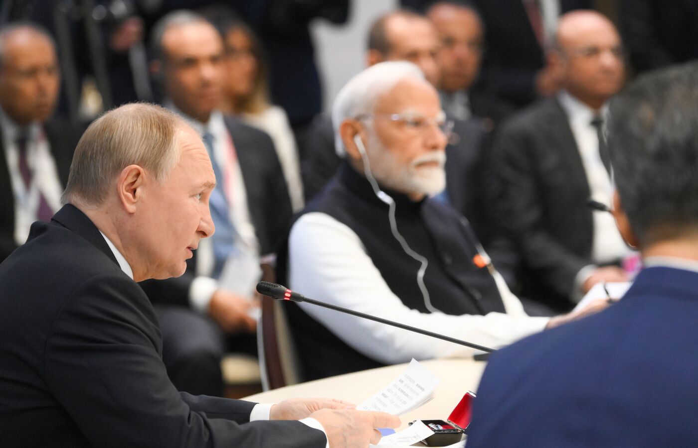 16th BRICS summit. Limited attendance meeting of BRICS heads of delegation