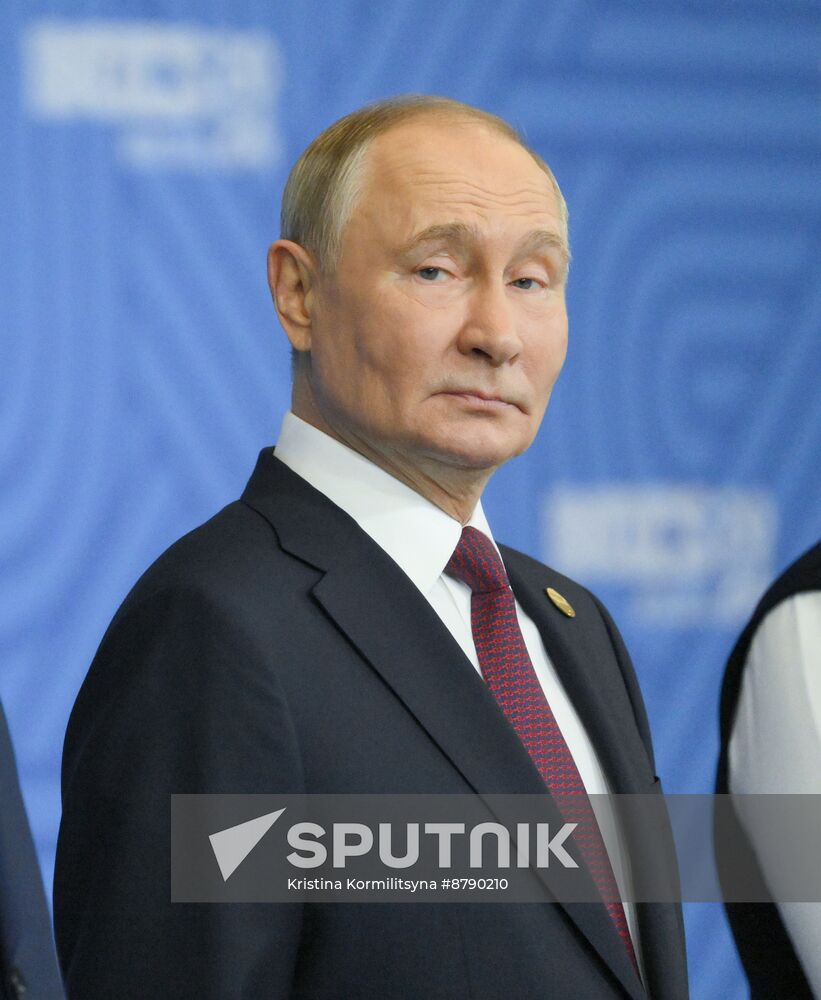 16th BRICS summit. Group photo of heads of delegation