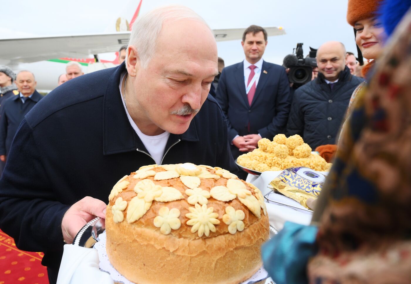 16th BRICS summit. President of Belarus Alexander Lukashenko arrives in Kazan