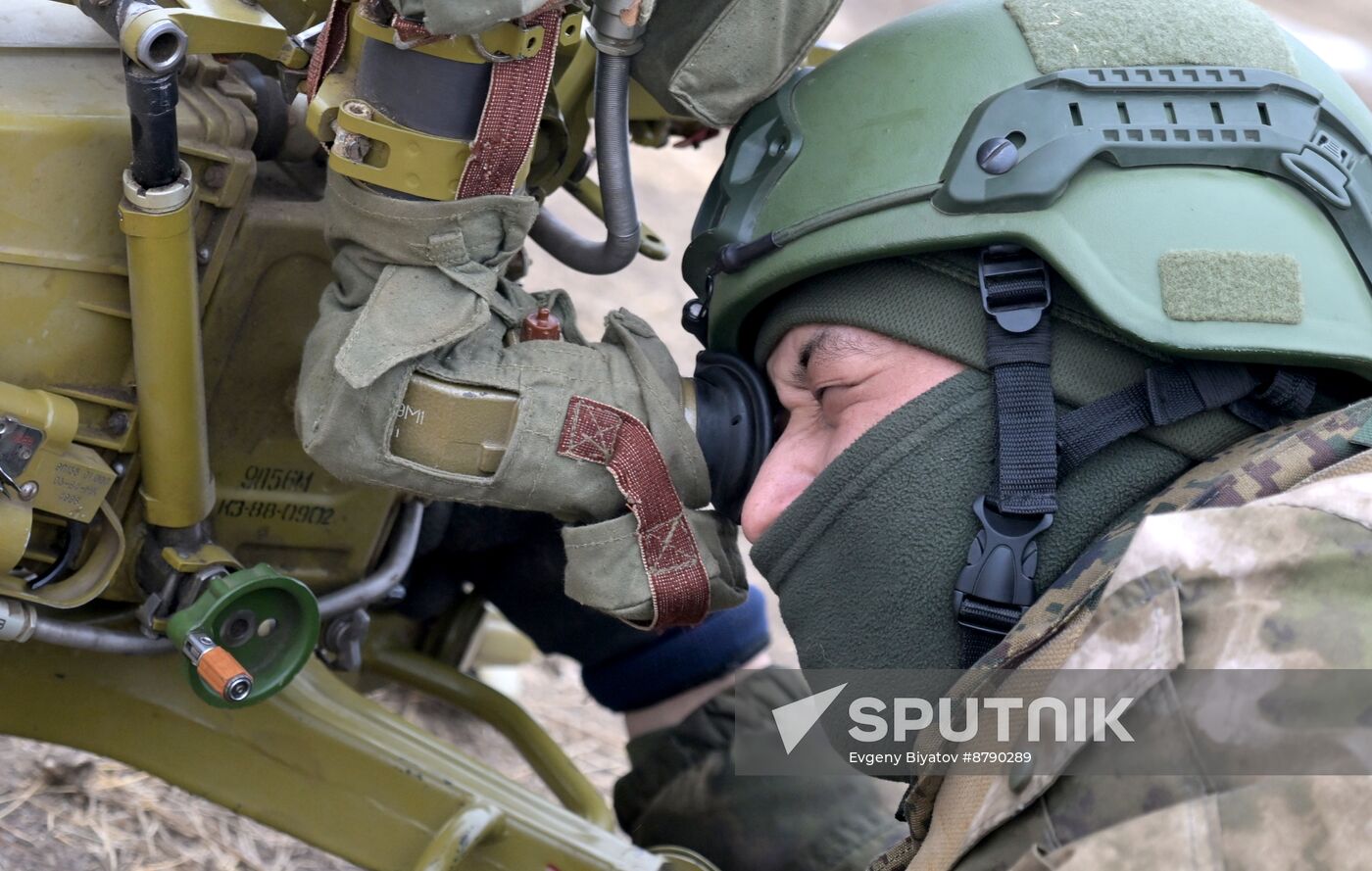 Russia Ukraine Military Operation Anti-Tank Unit Training