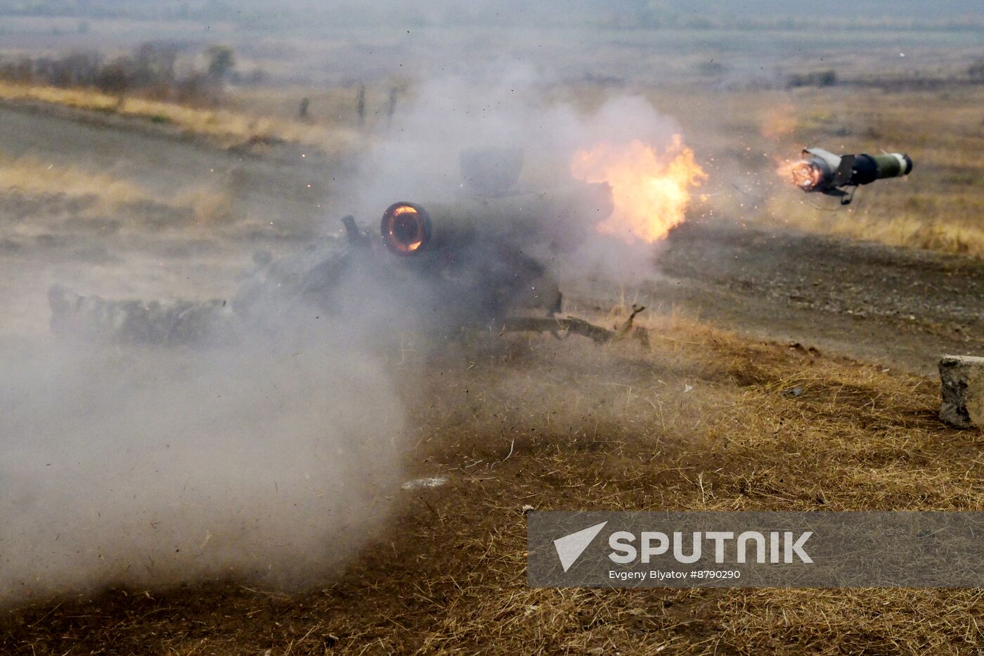 Russia Ukraine Military Operation Anti-Tank Unit Training